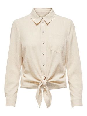 Lecey ls stripe knot dnm shirt