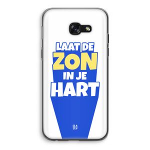 Laat de zon in je hart: Samsung Galaxy A5 (2017) Transparant Hoesje