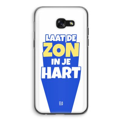 Laat de zon in je hart: Samsung Galaxy A5 (2017) Transparant Hoesje