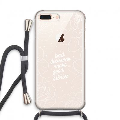 Good stories: iPhone 7 PLUS Transparant Hoesje met koord