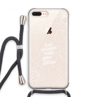 Good stories: iPhone 7 PLUS Transparant Hoesje met koord