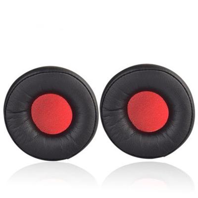 1 paar lederen spons beschermende case voor Jabra MOVE hoofdtelefoon (zwart)