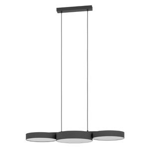 Eglo Led hanglamp Barbano-Z 3-lichts - zwart 900854