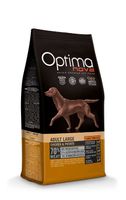 Optimanova hond adult large kip en aardappel 12kg Let Op: THT juli 2024