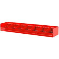 Facom Matrix Schuine Legplank met 6 Verwijderbare Tussenschotten | 1425x275x185mm - U50030038 Facom Matrix Schuine Legplank met 6 Verwijderbare Tussenschotten | 1425x275x185mm - U50030038