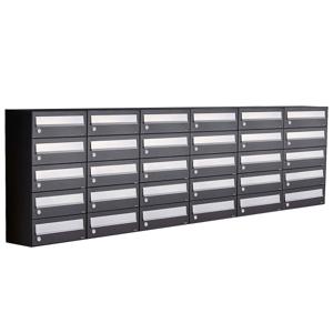 Allux Hive Set 6-Breed, 5-Hoog Zwart - 40030070_6x5