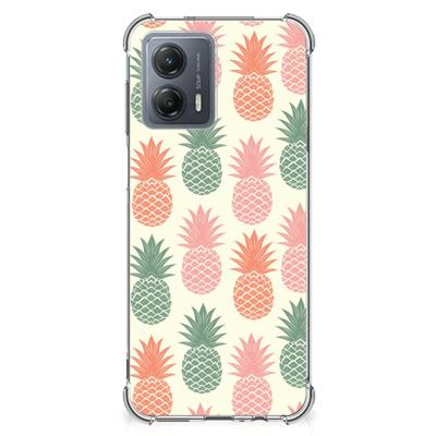 Motorola Moto G53 Beschermhoes Ananas Motorola Moto G53 Beschermhoes Ananas