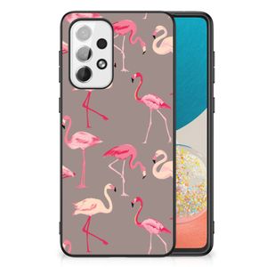 Samsung Galaxy A73 Dierenprint Telefoonhoesje Flamingo