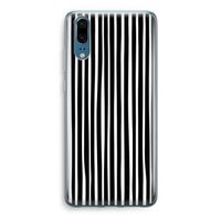 Stripes: Huawei P20 Transparant Hoesje Stripes: Huawei P20 Transparant Hoesje