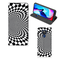 Motorola Moto G9 Play Stand Case Illusie - thumbnail