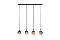 Haluta Hanglamp - 4-lichts - Smoke Glas