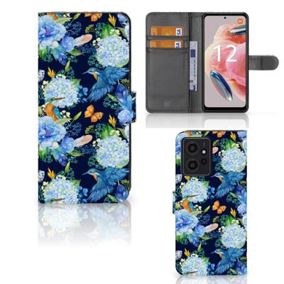 Telefoonhoesje | Met pasjeshouder | voor Xiaomi Redmi Note 12 4G IJsvogel