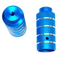 Hzb Hzb freestyle asverlengers/pegs 110 mm blauw set 2 stuks