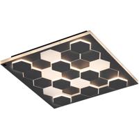 LED Wandlamp - Cinque Cifavo - 1 Lichtpunt van 40 Watt - Dimbaar - Aanpasbare Lichtkleur - Mat Zwart - Metaal