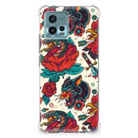 Anti-shock Hoesje met foto voor Motorola Moto G72 Old Skool