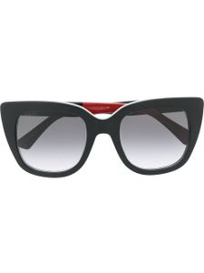 Gucci Eyewear lunettes de soleil à monture papillon - Noir