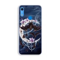 Vleermuizen Maan: Huawei Y6s Transparant Hoesje