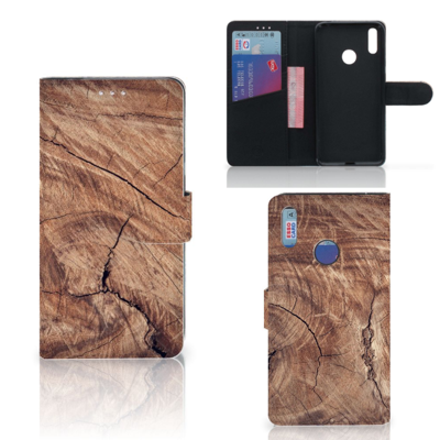 Huawei Y7 (2019) | Book Style Case | Tree Trunk