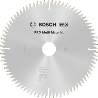 Bosch Accessoires Cirkelzaagblad Multi Material 210 x 30 x 2,5 mm, 80 1st - 2608640445