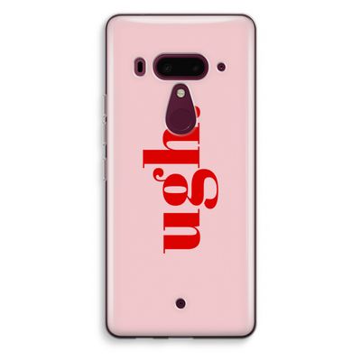 Ugh: HTC U12+ Transparant Hoesje