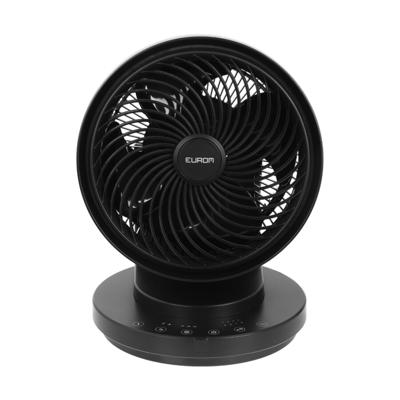Eurom Vento 3D Silent Comfort Ventilator zwart - 26,5 cm