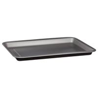 5Five Koek/taart bakken bakvorm/bakgerei/plaat Backery Pro - metaal - anti-aanbak laag - zwart - 39 x 30 x 2.4 cm - Bakr