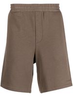 Emporio Armani bermuda en coton - Marron