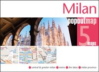 Stadsplattegrond Popout Map Milaan Milan | Compass Maps - thumbnail