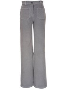 Nili Lotan pantalon en jean à taille haute - Gris