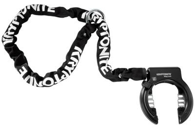 Kryptonite ringslot met 5,5 mm insteekkettingset Kryptonite ringslot met 5,5 mm insteekkettingset