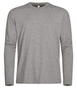 Clique 029040 Basic Active-T Lm - Grijsmelange - 3XL