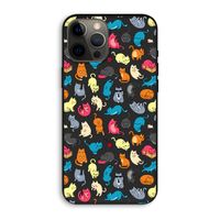 Kleurrijke katten: iPhone 12 Pro Max Biologisch afbreekbaar hoesje