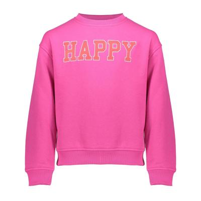 Geisha winter sweater meisjes - roze - happy