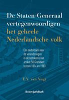 De Staten-Generaal vertegenwoordigen het geheele Nederlandsche volk - E.Y. van Vugt - ebook - thumbnail