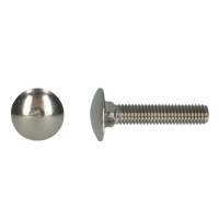 pgb-Europe PGB-FASTENERS | Houtbout A2 DIN 603 M12x110 | 25 st 000603A00012001103