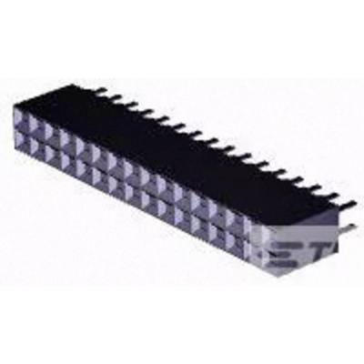 TE Connectivity 6-534998-6 Female header, inbouw (standaard) Inhoud: 1 stuk(s) Tube