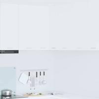 Hangkast met plank Riga Wit 57 x 57 x 80 cm Bewerkt hout Hangkast met plank Riga Wit 57 x 57 x 80 cm Bewerkt hout