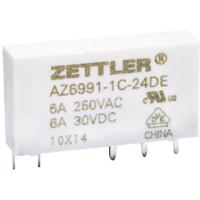 Zettler Electronics Zettler electronics Printrelais 24 V/DC 8 1x NO 1 stuk(s)