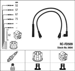 Bougiekabelset RCFD509