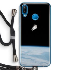 Alone in Space: Huawei P20 Lite Transparant Hoesje met koord