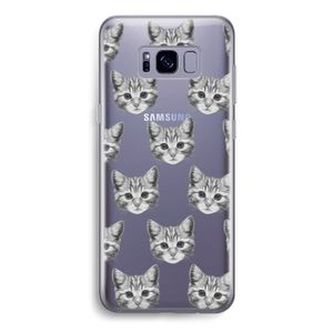 Kitten: Samsung Galaxy S8 Transparant Hoesje