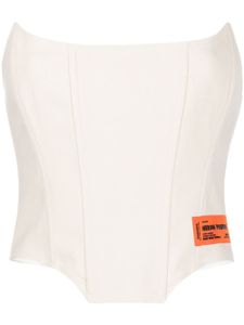 Heron Preston haut bustier - Blanc