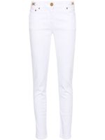 Versace jean skinny à plaque Medusa - Blanc