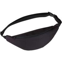 Heuptasje/buideltasje - zwart - 35 x 15 cm - Festivaltasjes outdoor - Fanny pack - polyester