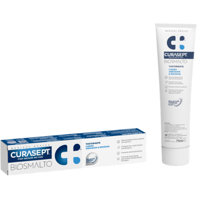 Curasept Biosmalto Cariës Erosie & Slijtage Tandpasta - 75 ml