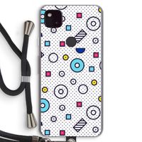 8-bit N°9: Pixel 4a 5G Transparant Hoesje met koord