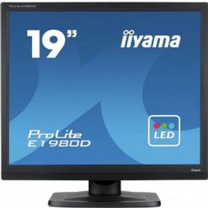 Iiyama ProLite E1980D-B1 19 SXGA TN Monitor - Zwart
