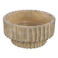 PTMD schaal mitty l bruin 30 cm | 2 stuks