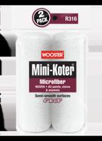 Wooster Mini-Koter Microfiber 2-Pack (Glad)