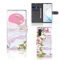 Samsung Galaxy Note 10 | Telefoonhoesje | Met pasjeshouder | Bird Standing Samsung Galaxy Note 10 | Telefoonhoesje | Met pasjeshouder | Bird Standing